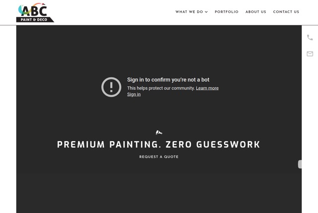 ABC Painting & Decorating — Perth painters website