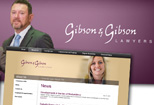 Gibson — Creative Nature web design project