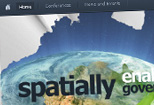 Spatial@Gov — Creative Nature web design project