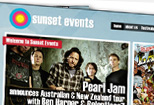 Sunset — Creative Nature web design project